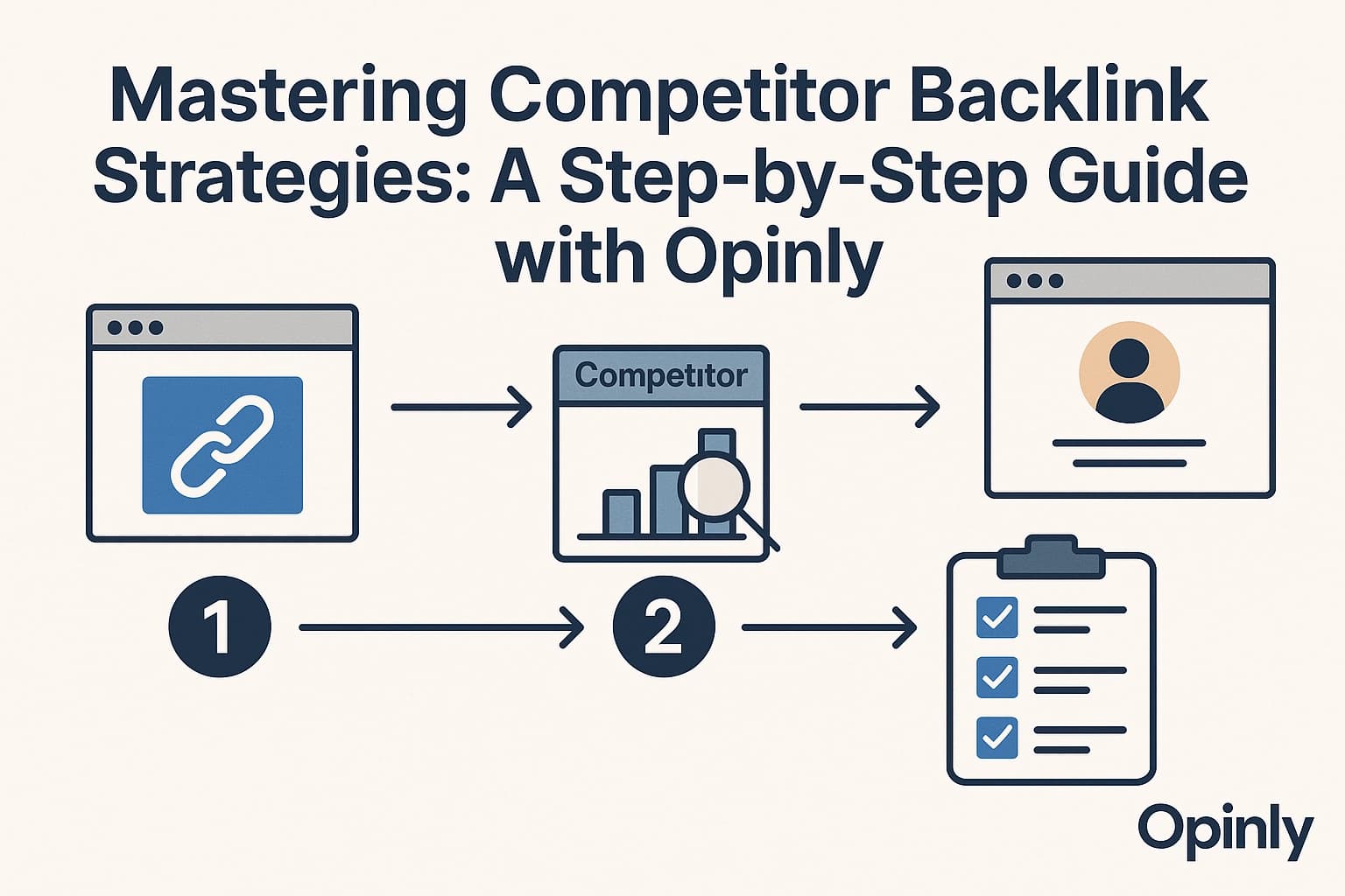 Mastering Competitor Backlink Strategies: A Step-by-Step Guide with Opinly