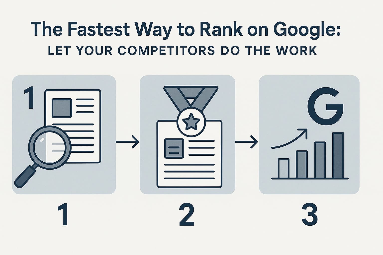 The Fastest Way to Rank on Google: Let Your Competitors Do the Work
